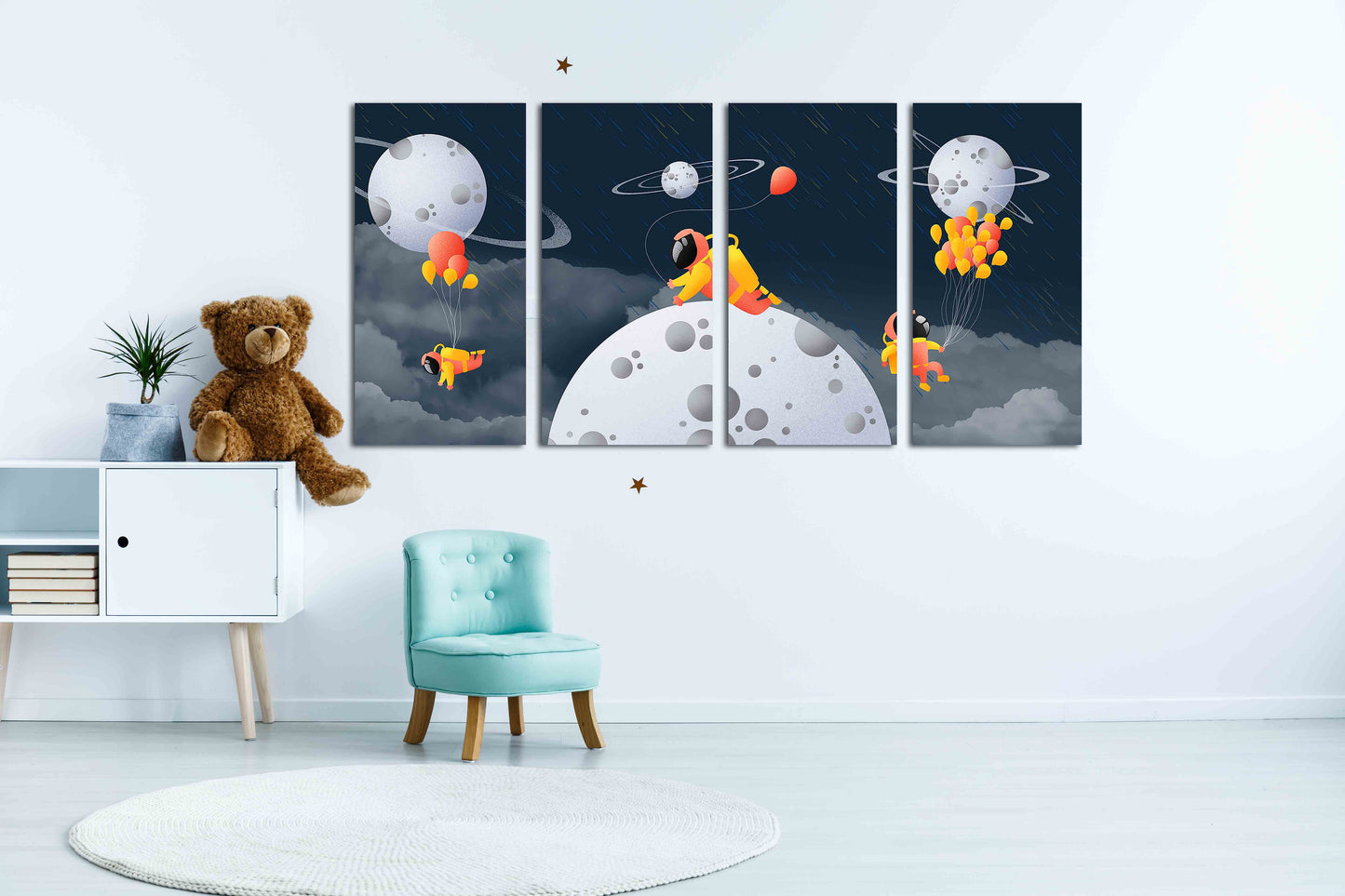 Space poster Space home wall canvas painting Planets posters Сosmos Canvas painting Wall art Space marine Wall decor fantasy art