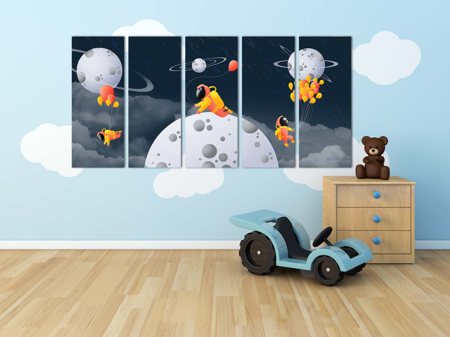 Space poster Space home wall canvas painting Planets posters Сosmos Canvas painting Wall art Space marine Wall decor fantasy art
