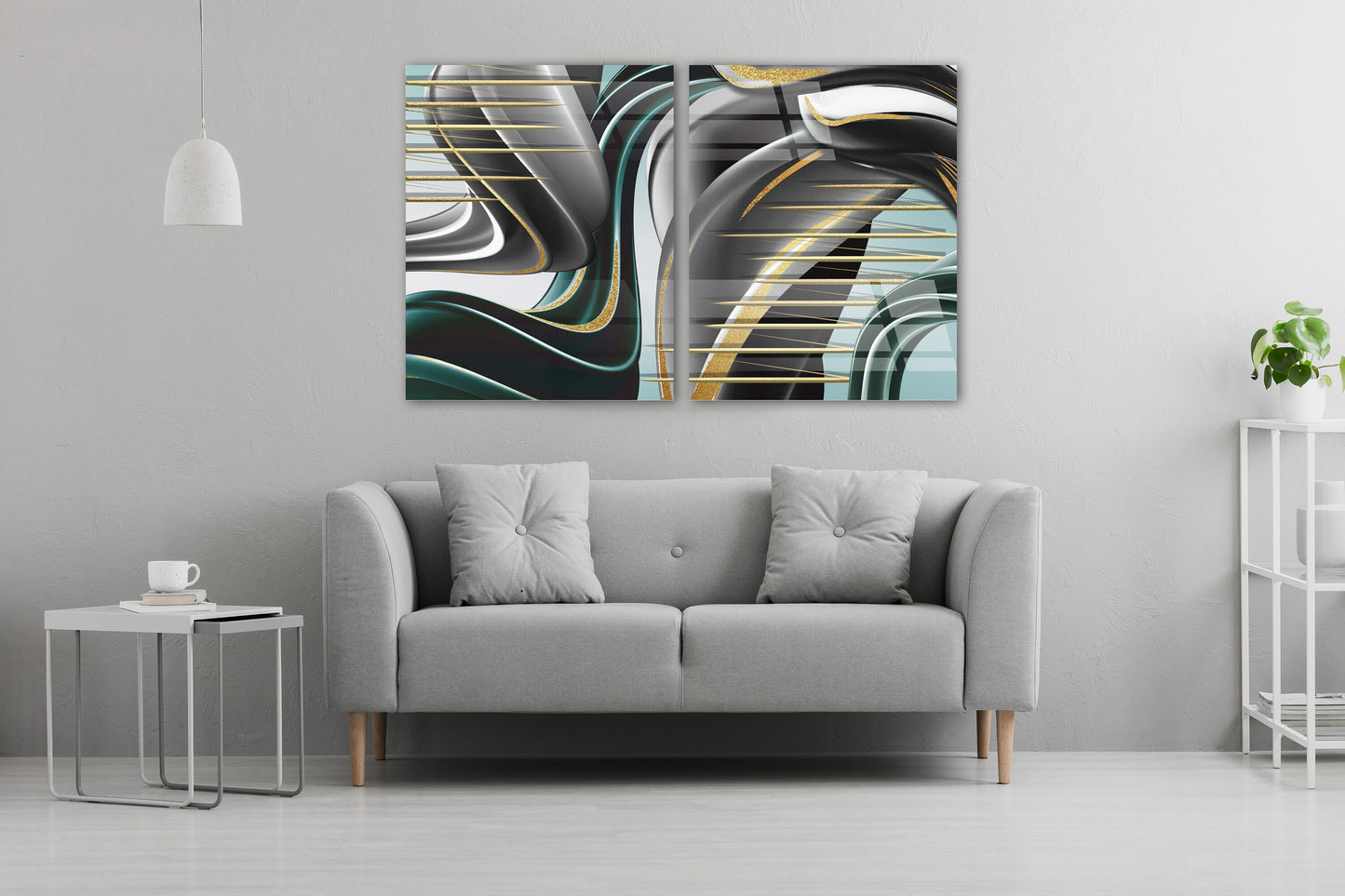Abstrakte Wandkunst, moderne Leinwandgemälde, übergroße Wandkunst für Schlafzimmer, Wohnzimmer, Küche, Büro