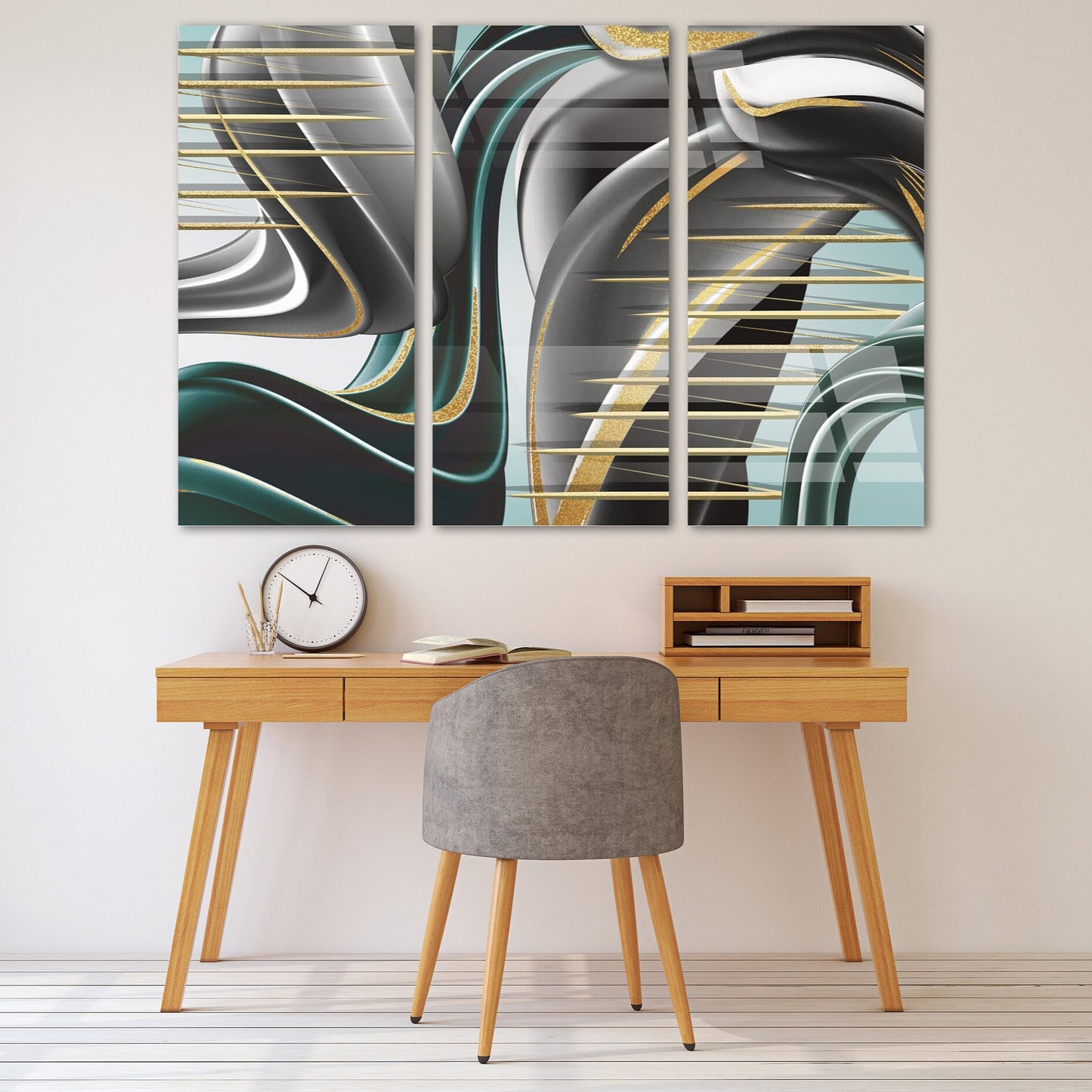 Abstrakte Wandkunst, moderne Leinwandgemälde, übergroße Wandkunst für Schlafzimmer, Wohnzimmer, Küche, Büro
