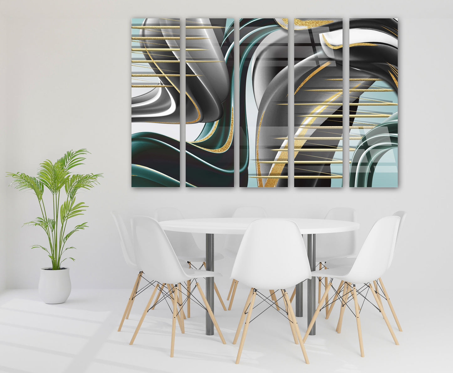 Abstrakte Wandkunst, moderne Leinwandgemälde, übergroße Wandkunst für Schlafzimmer, Wohnzimmer, Küche, Büro