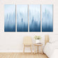 Forest wall art paintings on canvas, home wall decor canvas painting housewarming and wedding gift farmhouse wall decor multi panel wall art