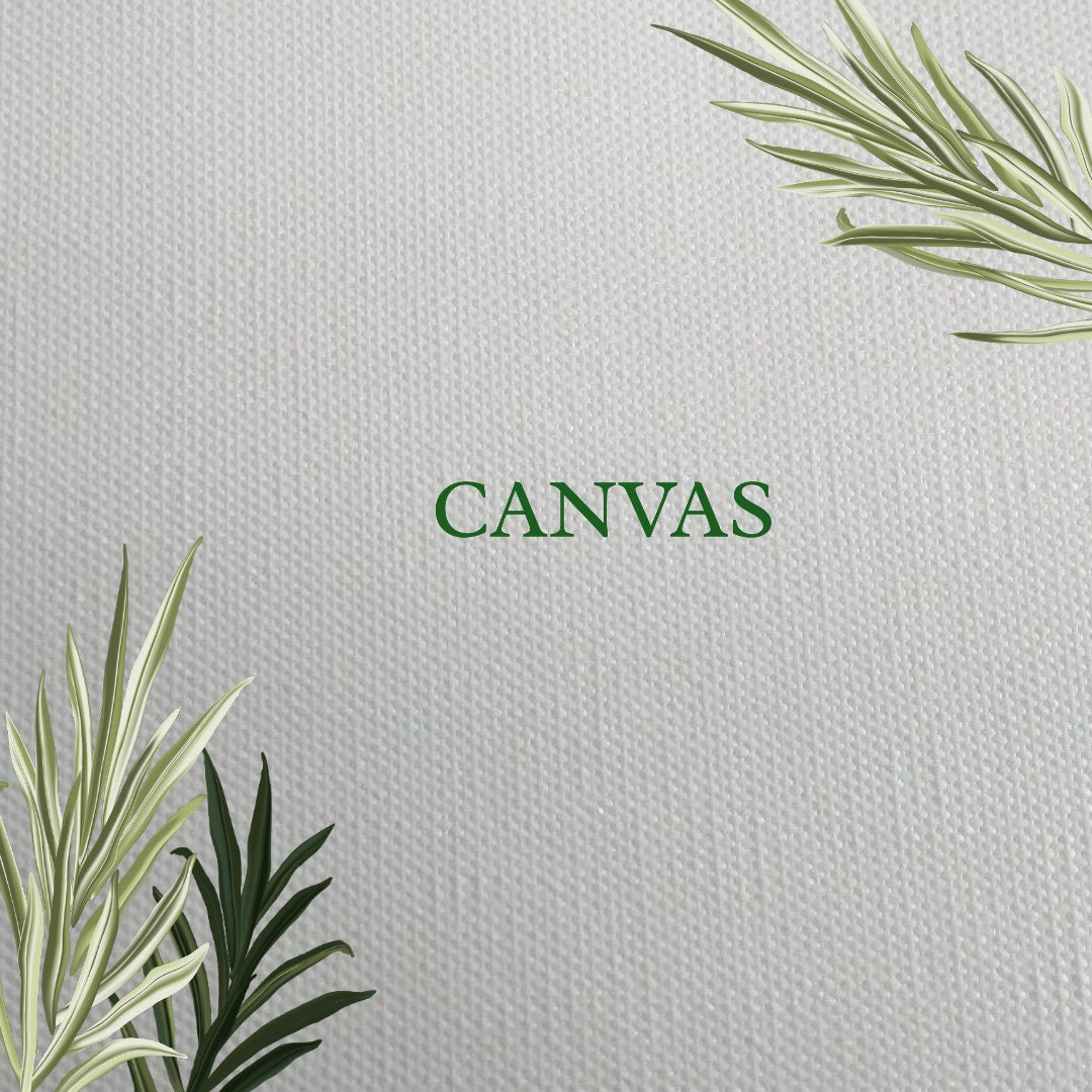 Tropical leaves wall art canvas painting, tropical wall decor, tropical poster, floral canvas wall art, extra large wall art