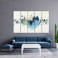 Blue mountains Geometric Abstract minimalist nature wall art paintings on canvas home wall decor wall art Extra large canvas painting