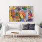 Modern wall art paintings on canvas, home wall decor, canvas painting, wall hanging decor, very large paintings, multi panel wall art