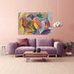 Modern wall art paintings on canvas, home wall decor, canvas painting, wall hanging decor, very large paintings, multi panel wall art