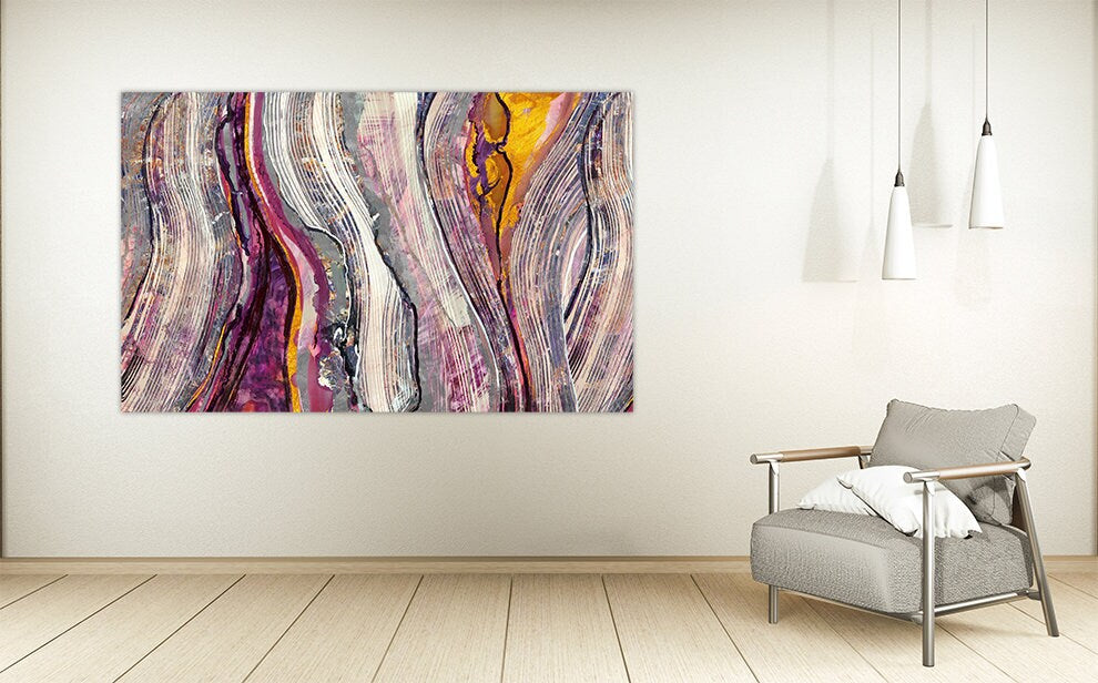 Modern abstract art Abstract wall art paintings on canvas, home wall decor, canvas painting, abstract print Luxury wall art multi panel art