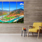 Nature wall art paintings on canvas, farmhouse wall, decor home wall decor, canvas painting 3 piece wall art 4 panel wall art 5 panel canvas