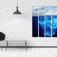 Iceberg canvas Iceberg wall art paintings on canvas, home wall decor, canvas painting, bathroom wall decor seascape painting