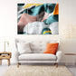 Modern abstract art, Abstract wall art paintings on canvas, home wall decor, canvas painting, abstract canvas, multi panel wall art