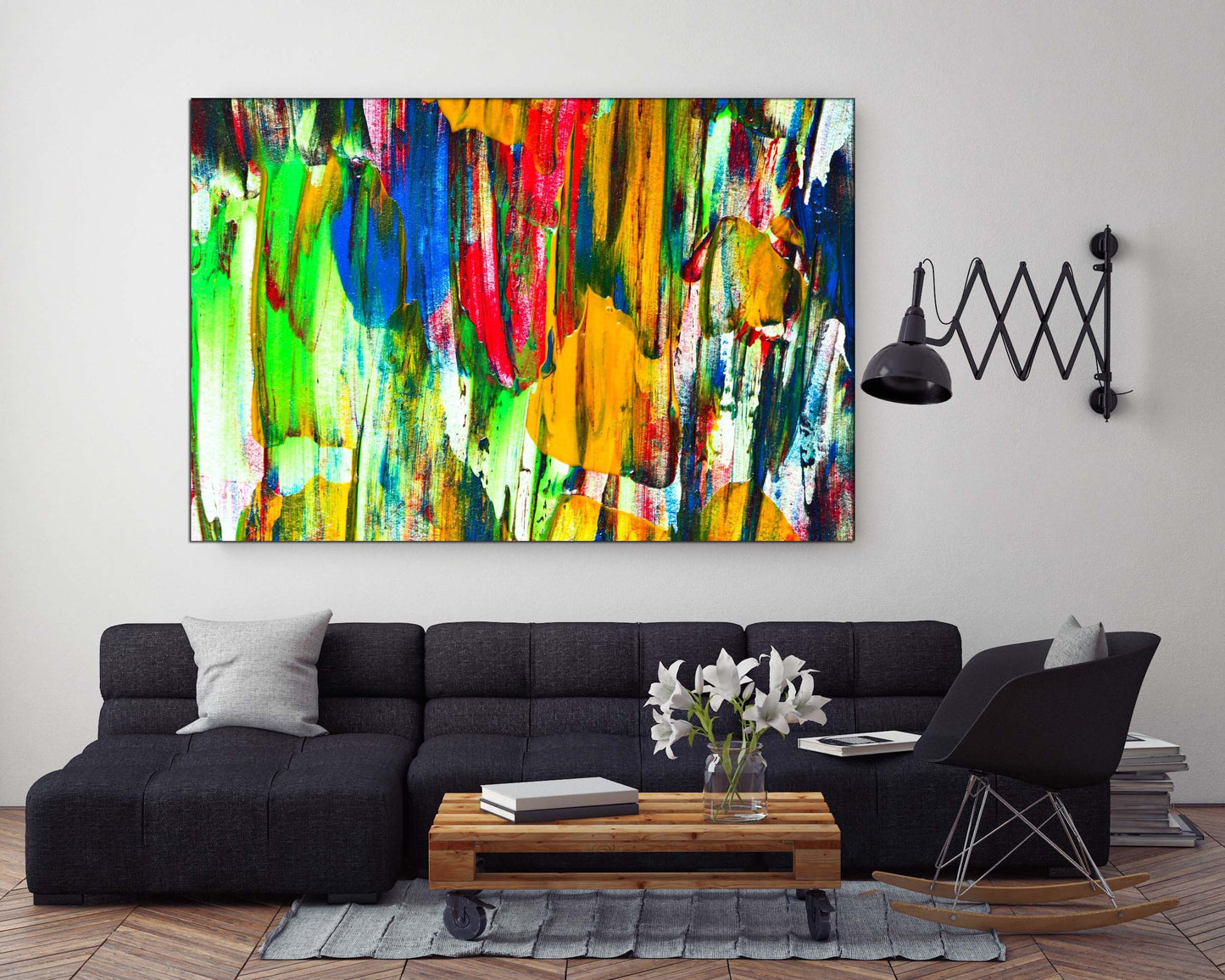 Abstract wall art paintings on canvas, home wall decor, abstract print, multi panel wall art abstract canvas trendy wall art Modern wall art