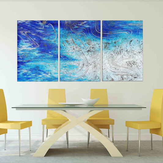 Modern abstract art Abstract painting Abstract print Abstract canvas Trendy wall art Extra large wall art Multi panel wall art Home decor