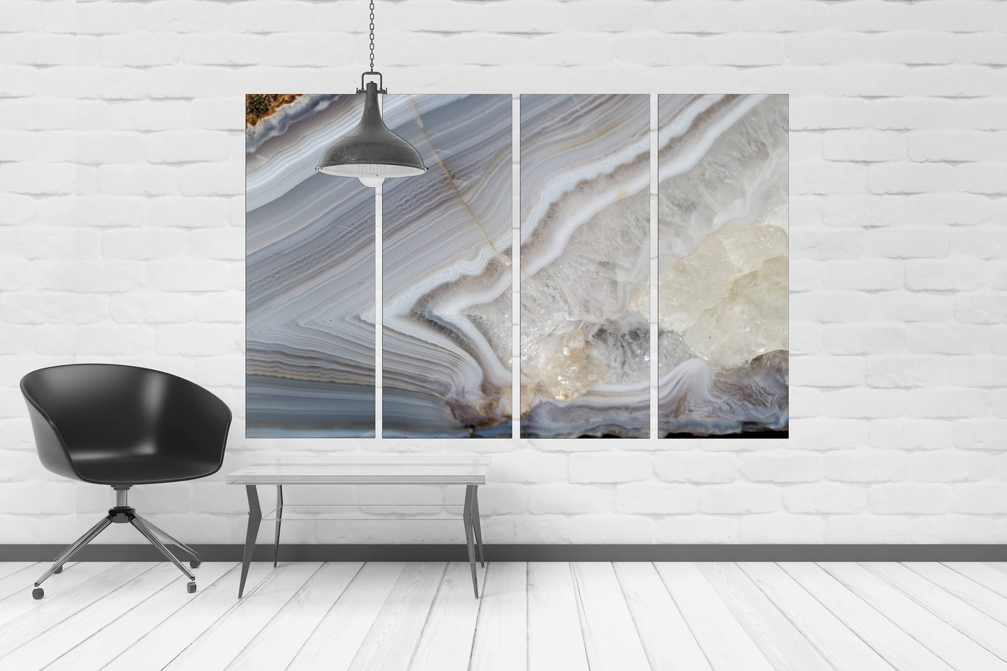 Light Blue wall marble decor Blue marble wall art Home wall decor, extra large wall art, modern abstract art, 3 piece wall art