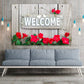 Flowers wall art paintings on canvas home wall decor canvas painting housewarming gift multi panel wall art botanical paintings large canvas