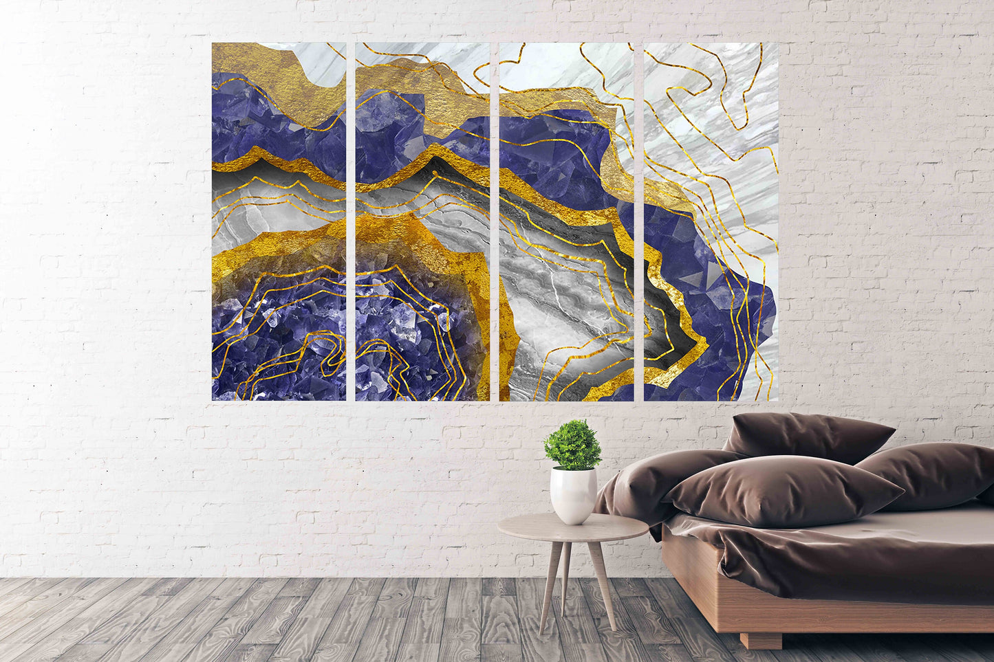 Modern wall art abstract canvas Multi panel wall art Printable wall art Contemporary art Wall art sets Geometric art