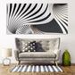 Black and white art Modern abstract art Multi panel canvas room wall decor Abstract wall art Abstract painting Extra large wall art
