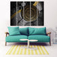 Black and gold abstract wall art sets of 4 Abstract wall art paintings on canvas home wall decor canvas painting modern abstract art