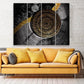 Black and gold abstract wall art sets of 4 Abstract wall art paintings on canvas home wall decor canvas painting modern abstract art
