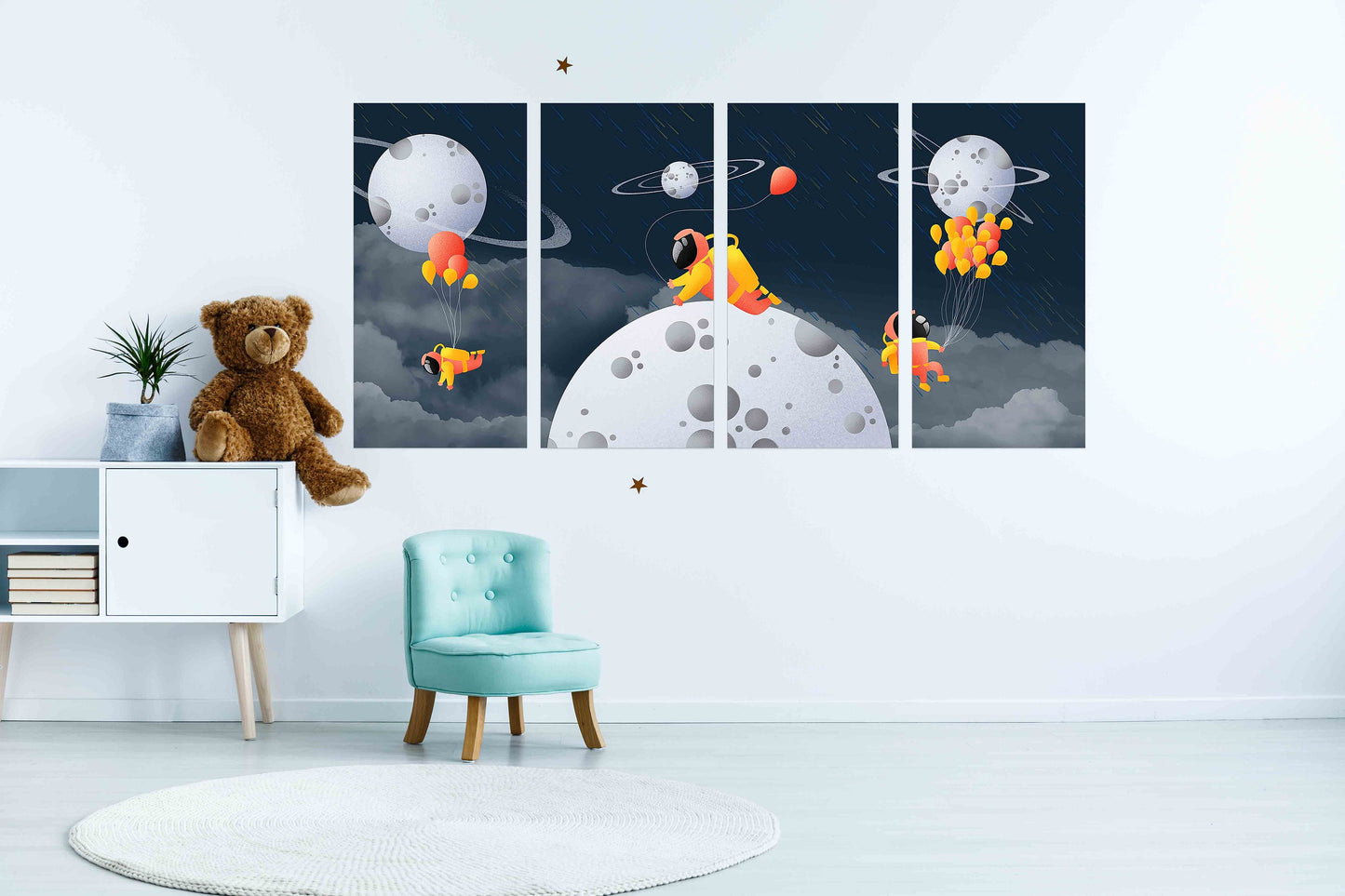 Space poster Space home wall canvas painting Planets posters Сosmos Canvas painting Wall art Space marine Wall decor fantasy art