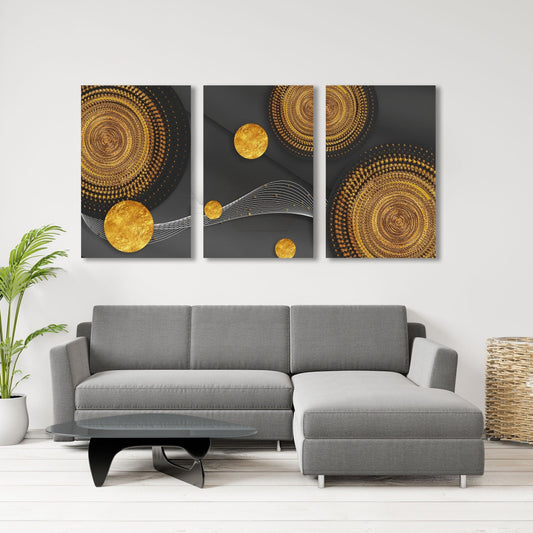 Modern abstract art Abstract art print Multi panel canvas room wall decor Abstract wall art Abstract painting Extra large wall art