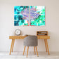 Tree canvas wall art, modern abstract wall art, horizontal canvas print, huge painting, multi panel wall art