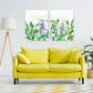 Herb wall art, floral paintings, flowers canvas wall art, wall hanging decor, wall art for bedroom