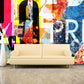 Wall collage wallpaper Removable wallpaper Textured wallpaper fabric wallpaper canvas vinyl wallpaper abstract wallpaper boy wallpaper