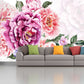 Flowers wallpaper Floral Peel and stick wallpaper Photo wallpaper Textured wallpaper adhesive wallpaper Botanical removable wallpaper