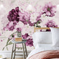 Flowers wallpaper Floral Peel and stick wallpaper Photo wallpaper Textured wallpaper adhesive wallpaper Botanical removable wallpaper