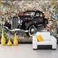 Retro peel and stick wallpaper 3d wallpaper mural Removable wallpaper Textured wallpaper fabric wallpaper vinyl wallpaper Bedroom wallpaper