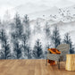 Wall mural forest Smoky mountains wall art Wake forest Adhesive wall murals Wall prints Home wall decor Peel and stick Outdoors mountains