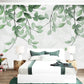 Peel and stick Herb prints wall art Self adhesive mural Boho wallpaper Home wall decor Textured wallpaper wall decoration
