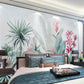 Tropical art Peel and stick wallpaper Herb prints wall art Self adhesive mural Home wall decor wall mural prints exotic wallpaper