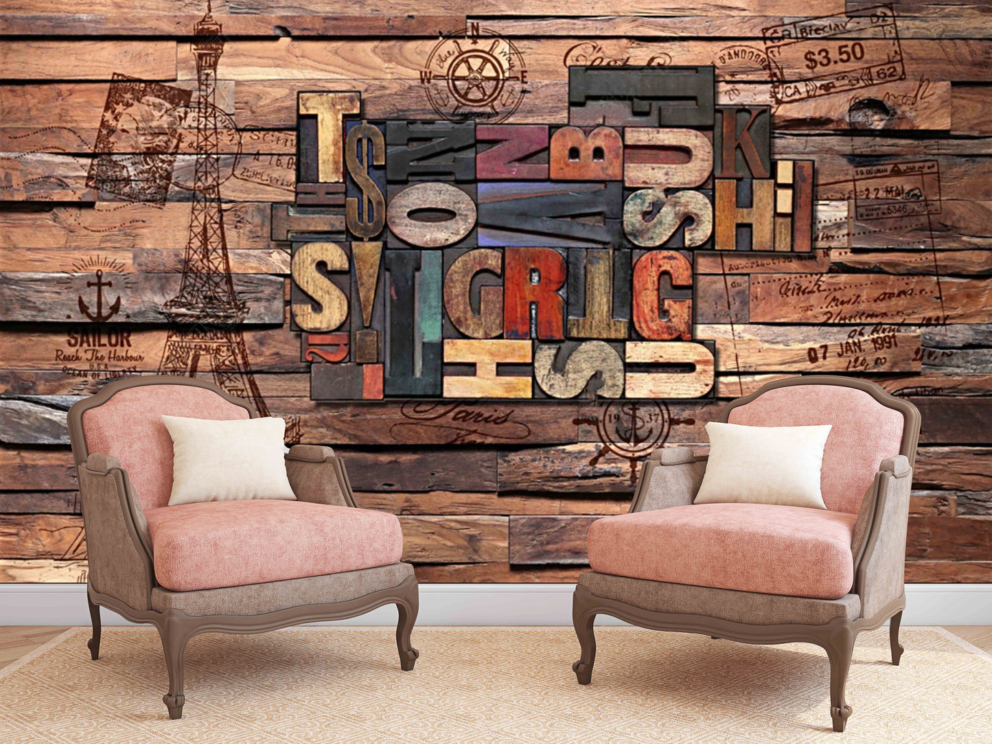 Peel and stick wall mural prints Modern Removable wall decor vinyl wallpaper wall covering stick on wallpaper boy room