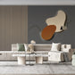 Abstract wallpaper peel and stick wall mural, canvas photo wallpaper, kitchen vinyl wallpaper, removable wallpaper art deco