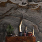 Black marble wallpaper peel and stick wall mural prints, abstract canvas wallpaper, self adhesive mural