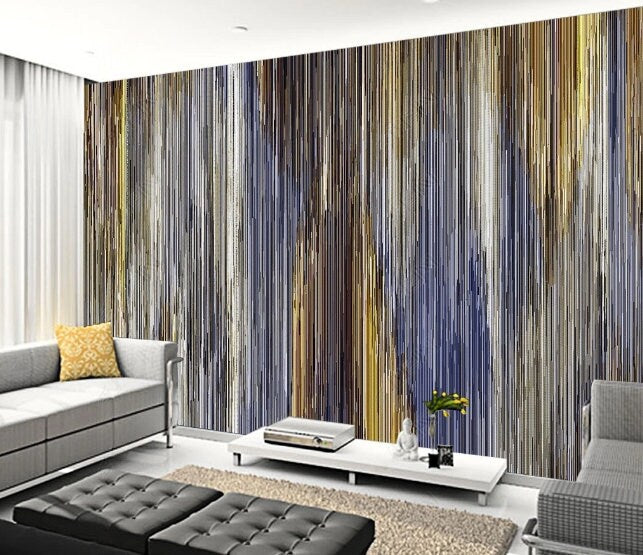 Abstract wallpaper peel and stick wall mural, accent wallpaper, canvas photo wallpaper, kitchen art deco vinyl wallpaper