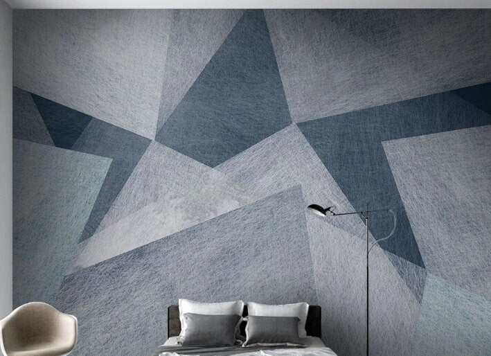 Geometric wallpaper 3d wall mural Abstract wallpaper Peel and stick wallpaper Photo wallpaper kitchen wallpaper removable wallpaper