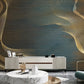 Modern abstract wallpaper peel and stick wall mural, art deco giant vinyl wallpaper, canvas wall mural bedroom, living room
